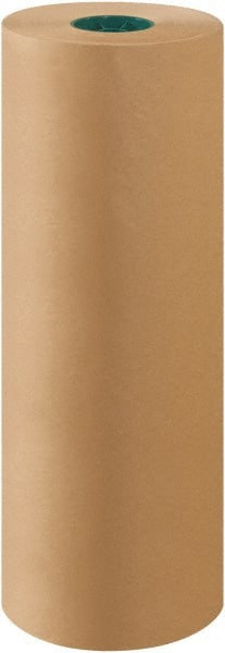 Made in USA - 1,000' Long x 24" Wide Roll of Virgin Kraft Paper - 30 Lb Paper Weight - Exact Tooling