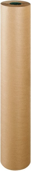Made in USA - 600' Long x 48" Wide Roll of Kraft Paper with 10# Gloss Polyethylene - 50 Lb Paper Weight - Exact Tooling