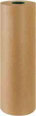 Made in USA - 600' Long x 24" Wide Roll of Kraft Paper with 10# Gloss Polyethylene - 50 Lb Paper Weight - Exact Tooling