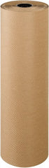 Made in USA - 300' Long x 36" Wide Roll of Indented Kraft Paper - 60 Lb Paper Weight - Exact Tooling