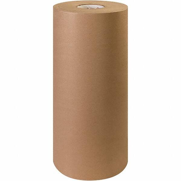 Made in USA - 600' Long x 20" Wide Roll of Recycled Kraft Paper - 60 Lb Paper Weight - Exact Tooling