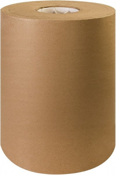 Made in USA - 600' Long x 12" Wide Roll of Recycled Kraft Paper - 60 Lb Paper Weight - Exact Tooling