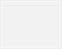 Value Collection - 1,000 Piece, 7" Long x 5-1/2" Wide, Packing List Envelope - Unprinted, Clear - Exact Tooling