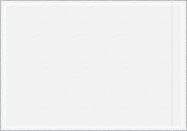 Value Collection - 1,000 Piece, 7" Long x 10" Wide, Packing List Envelope - Unprinted, Clear - Exact Tooling