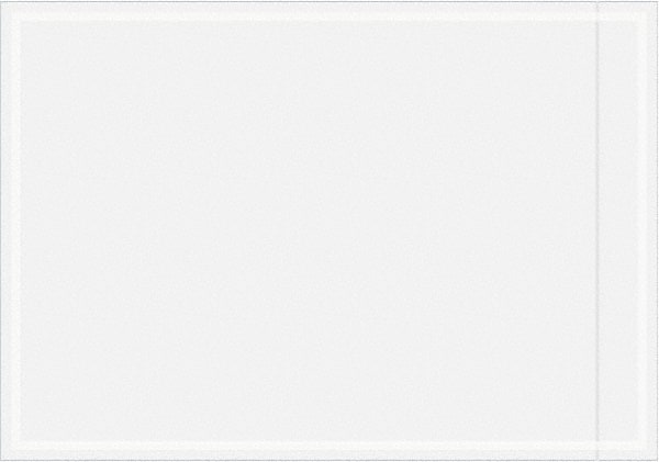 Value Collection - 1,000 Piece, 3-1/2" Long x 5" Wide, Packing List Envelope - Unprinted, Clear - Exact Tooling
