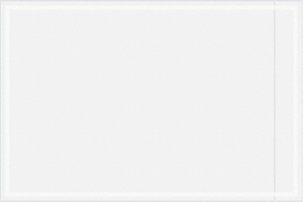 Value Collection - 1,000 Piece, 3" Long x 4-1/2" Wide, Packing List Envelope - Unprinted, Clear - Exact Tooling