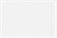 Value Collection - 1,000 Piece, 3" Long x 4-1/2" Wide, Packing List Envelope - Unprinted, Clear - Exact Tooling