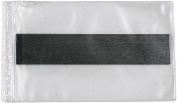 Superscan - 50 Piece Clear Magnetic Vinyl Envelope - 2" High x 3-1/2" Wide - Exact Tooling