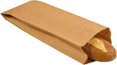 Made in USA - Kraft Grocery Bag - 4-1/2 x 2-1/2 x 16, Kraft - Exact Tooling