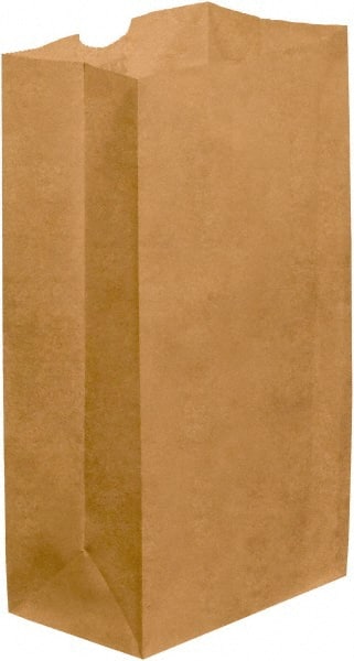 Made in USA - Kraft Grocery Bag - 6 x 3-5/8 x 11, Kraft - Exact Tooling