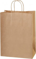 Made in USA - Kraft Grocery Bag - 10 x 5 x 13, Kraft - Exact Tooling