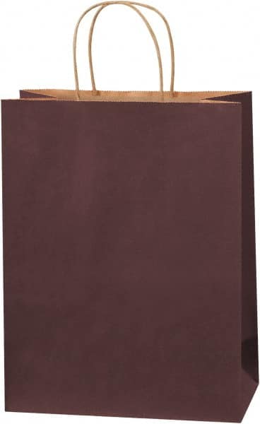 Made in USA - Kraft Grocery Bag - 10 x 5 x 13, Brown - Exact Tooling