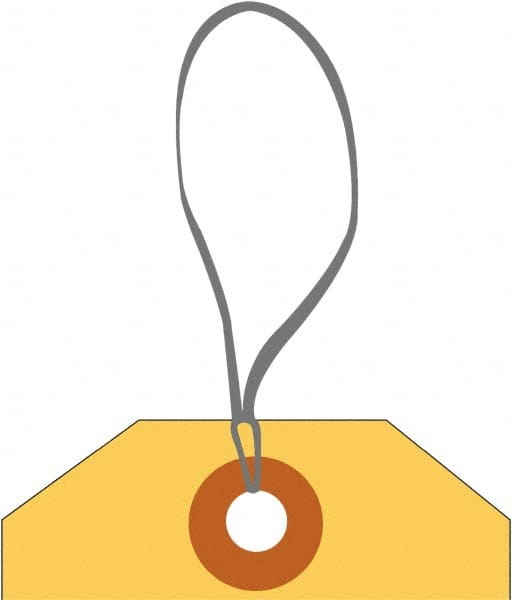 Value Collection - 9" Long, Bag Tie - White - Exact Tooling