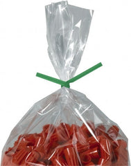 Made in USA - 5" Long, Bag Tie - Green - Exact Tooling