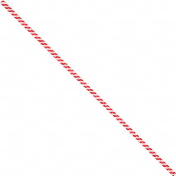 Made in USA - 6" Long, Bag Tie - Red/White - Exact Tooling