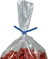 Made in USA - 12" Long, Bag Tie - Blue - Exact Tooling