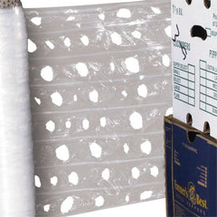 Made in USA - 20" x 1,500' Clear Vented Pallet Wrap - Exact Tooling