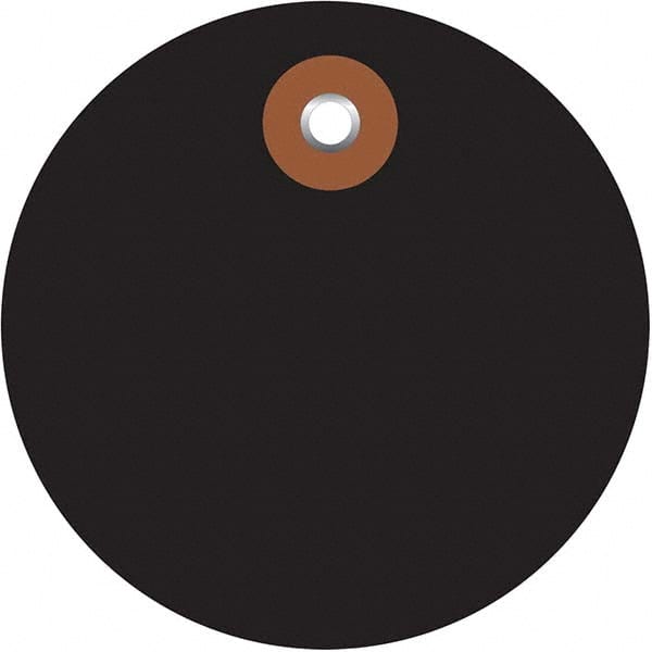 Made in USA - Safety & Facility Blank Tag - Black Vinyl - Exact Tooling