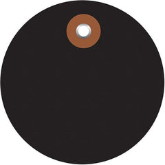 Made in USA - Safety & Facility Blank Tag - Black Vinyl - Exact Tooling