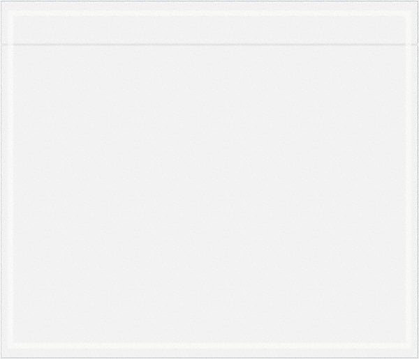 Value Collection - 1,000 Piece, 7" Long x 6" Wide, Packing List Envelope - Unprinted, Clear - Exact Tooling