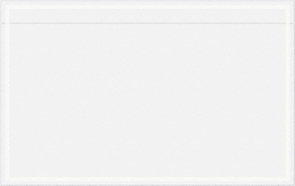 Value Collection - 1,000 Piece, 9-1/2" Long x 6" Wide, Packing List Envelope - Unprinted, Clear - Exact Tooling