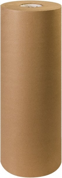 Made in USA - 475' Long x 24" Wide Roll of Recycled Kraft Paper - 75 Lb Paper Weight - Exact Tooling