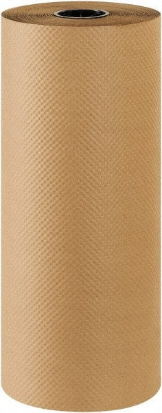 Made in USA - 300' Long x 24" Wide Roll of Indented Kraft Paper - 60 Lb Paper Weight - Exact Tooling