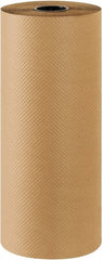 Made in USA - 300' Long x 24" Wide Roll of Indented Kraft Paper - 60 Lb Paper Weight - Exact Tooling