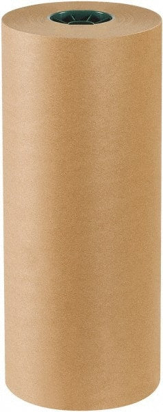 Made in USA - 600' Long x 18" Wide Roll of Kraft Paper with 10# Gloss Polyethylene - 50 Lb Paper Weight - Exact Tooling