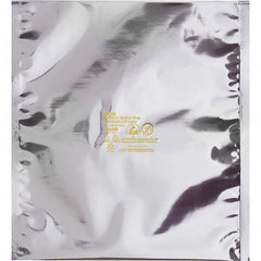 Made in USA - 15 x 18", 7 mil Moisture Barrier Bag - Silver - Exact Tooling