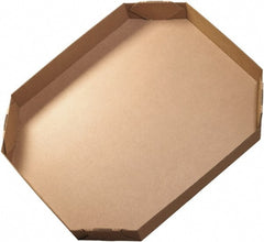 Made in USA - 38" Wide x 46" Long x 6" High Heavy Duty Corrugated Box - 1 Wall, Kraft (Color), 95 Lb Capacity - Exact Tooling
