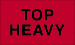 Tape Logic - 5" Long, Fluorescent Red Paper Shipping Label - For Multi-Use - Exact Tooling