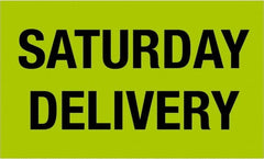 Tape Logic - 5" Long, Fluorescent Green Paper Shipping Label - For Multi-Use - Exact Tooling