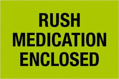 Tape Logic - 2" Long, Fluorescent Green Paper Shipping Label - For Multi-Use - Exact Tooling