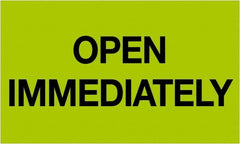 Tape Logic - 5" Long, Fluorescent Green Paper Shipping Label - For Multi-Use - Exact Tooling