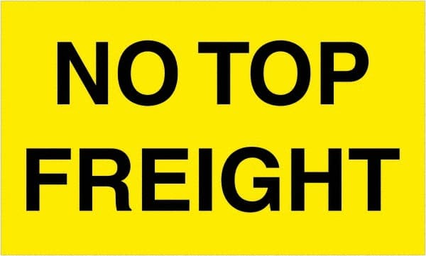 Tape Logic - 5" Long, Fluorescent Yellow Paper Shipping Label - For Multi-Use - Exact Tooling