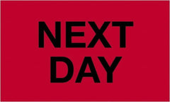 Tape Logic - 5" Long, Fluorescent Red Paper Shipping Label - For Multi-Use - Exact Tooling