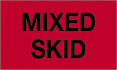 Tape Logic - 5" Long, Fluorescent Red Paper Shipping Label - For Multi-Use - Exact Tooling