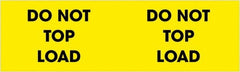 Tape Logic - 10" Long, Fluorescent Yellow Paper Shipping Label - For Multi-Use - Exact Tooling