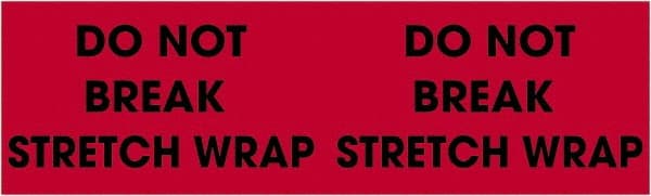 Tape Logic - 10" Long, Fluorescent Red Paper Shipping Label - For Multi-Use - Exact Tooling