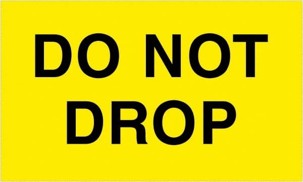 Tape Logic - 5" Long, Fluorescent Yellow Paper Shipping Label - For Multi-Use - Exact Tooling