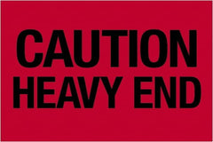 Tape Logic - 3" Long, Fluorescent Red Paper Shipping Label - For Multi-Use - Exact Tooling