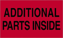 Tape Logic - 5" Long, Fluorescent Red Paper Shipping Label - For Multi-Use - Exact Tooling