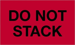 Tape Logic - 5" Long, Fluorescent Red Paper Shipping Label - For Multi-Use - Exact Tooling