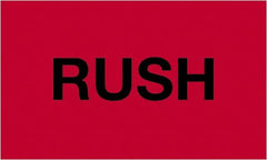 Tape Logic - 5" Long, Fluorescent Red Paper Shipping Label - For Multi-Use - Exact Tooling