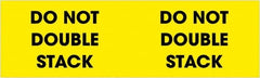 Tape Logic - 10" Long, Fluorescent Yellow Paper Shipping Label - For Multi-Use - Exact Tooling