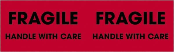 Tape Logic - 10" Long, Fluorescent Red Paper Shipping Label - For Multi-Use - Exact Tooling