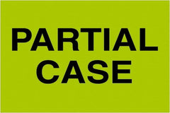 Tape Logic - 3" Long, Fluorescent Green Paper Shipping Label - For Multi-Use - Exact Tooling