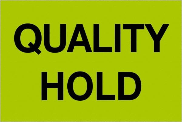 Tape Logic - 3" Long, Fluorescent Green Paper Inventory Labels - For Multi-Use - Exact Tooling