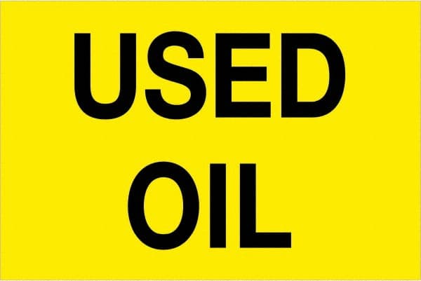 Tape Logic - 3" Long, Fluorescent Yellow Paper Inventory Labels - For Multi-Use - Exact Tooling